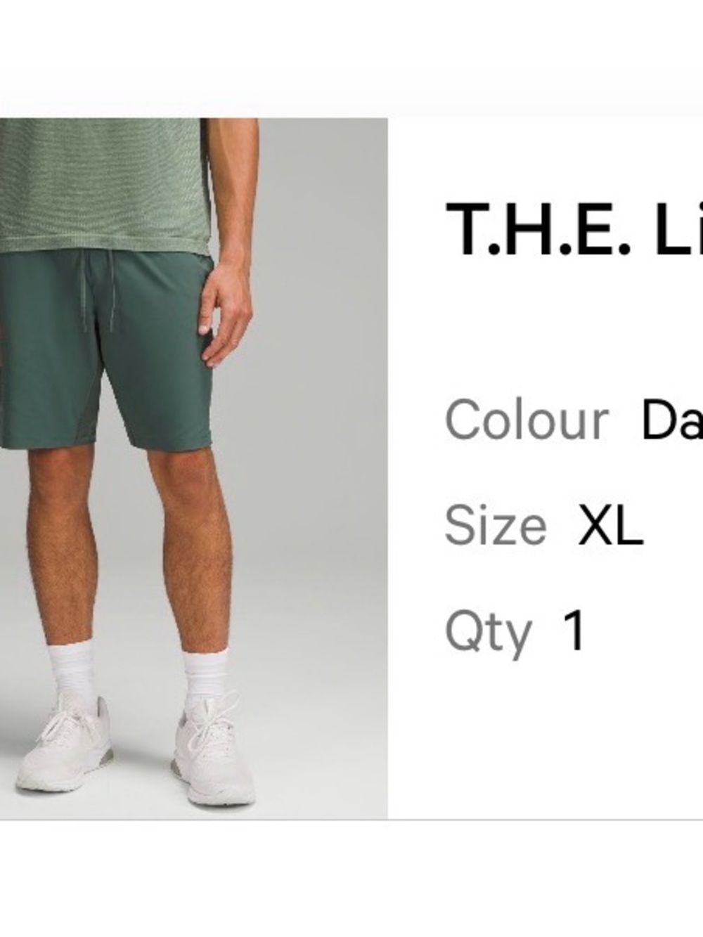 lululemon athletica Men's Athletic Shorts — Dark Forest